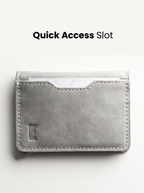 Lunar Grey Compact Wallet