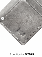 Lunar Grey Compact Wallet