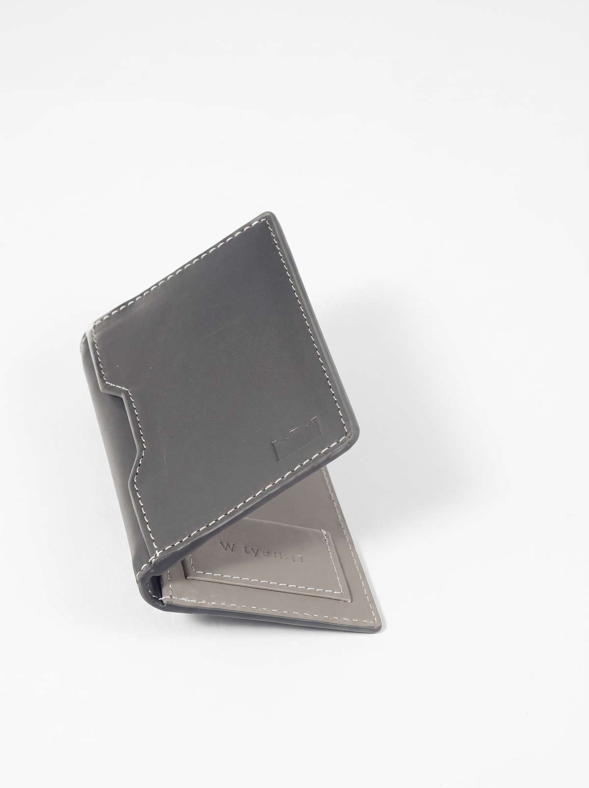 Stealth Grey Compact Wallet