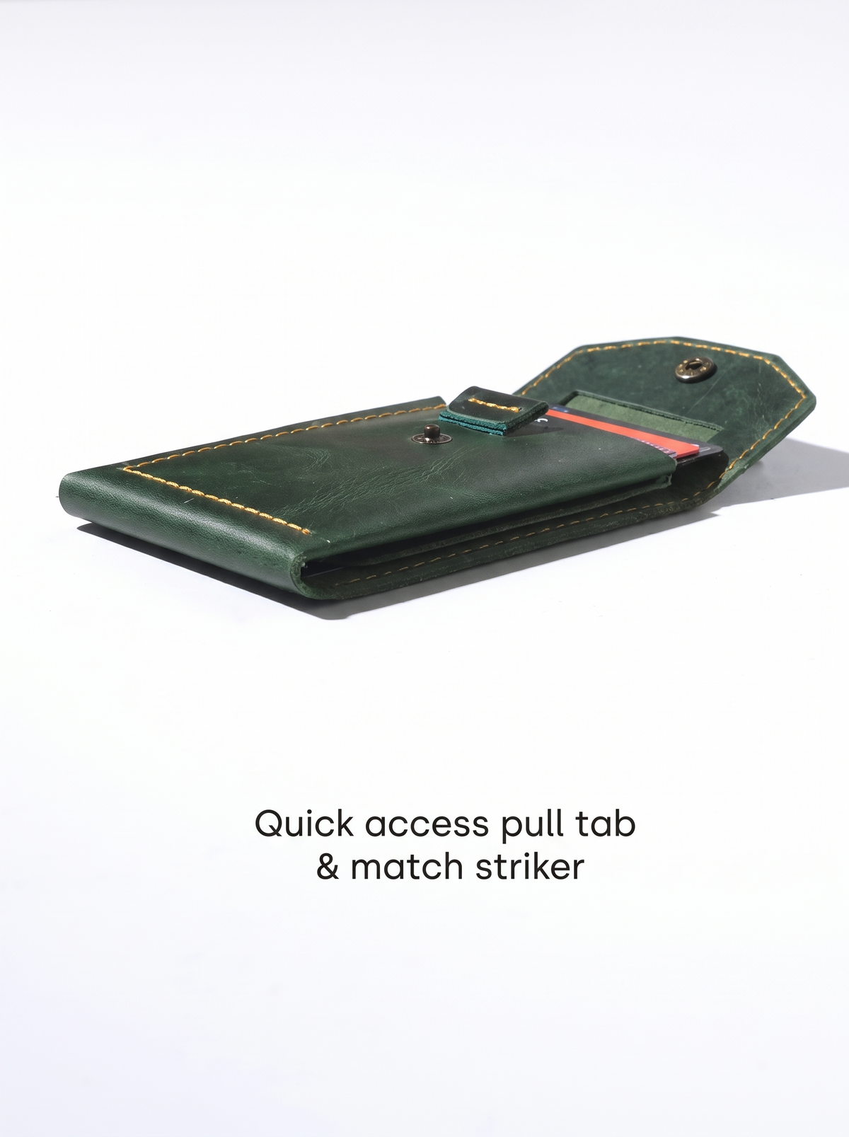 Rich Green Flip Max Wallet