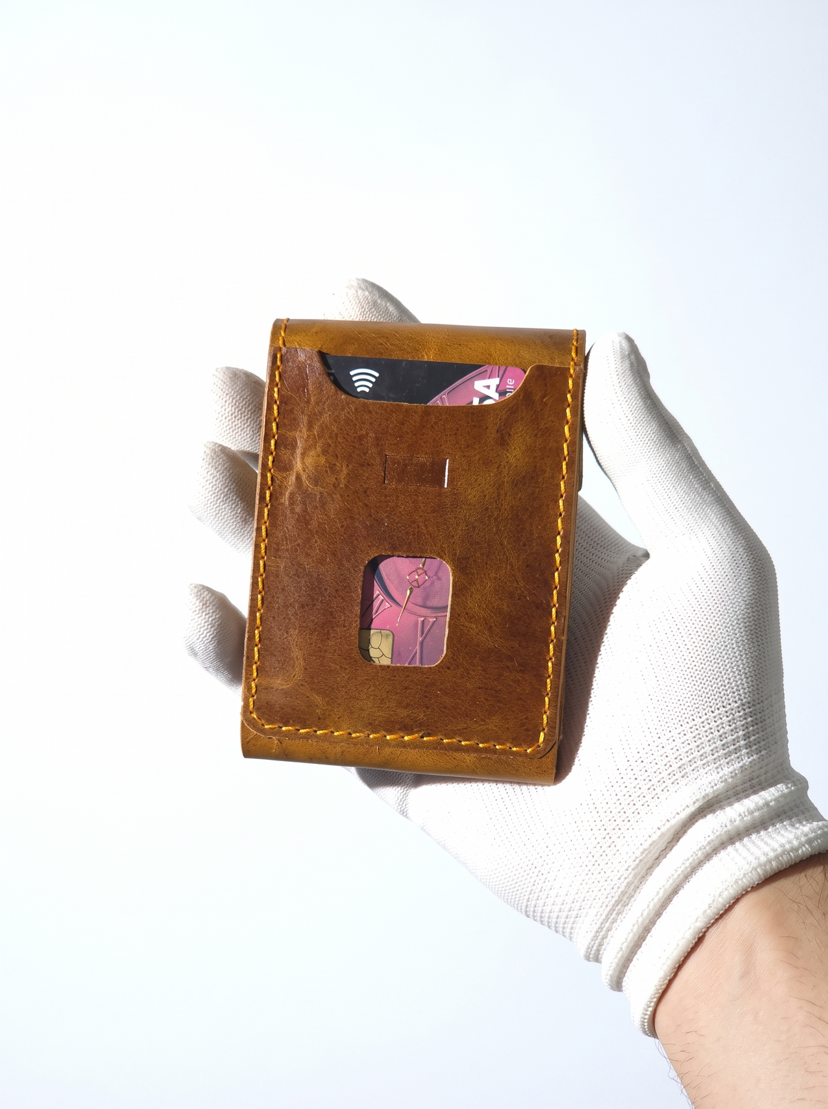 Mahogny Brown Flip Max Wallet