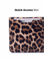 Rich Leopard Compact Wallet