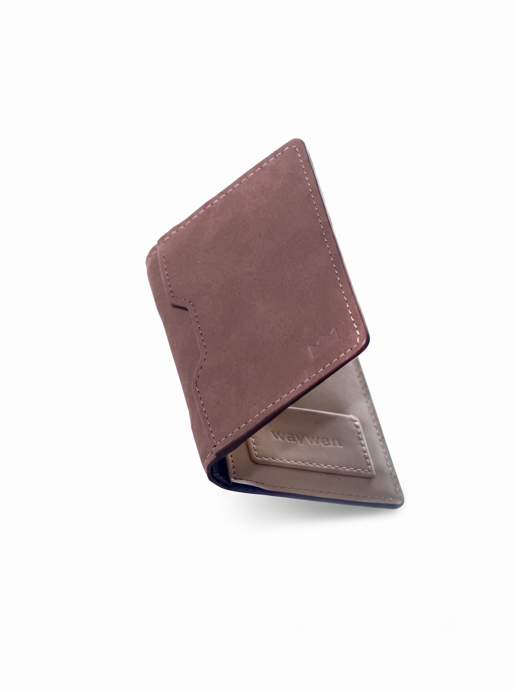 Chocolate Brown Suede Wallet