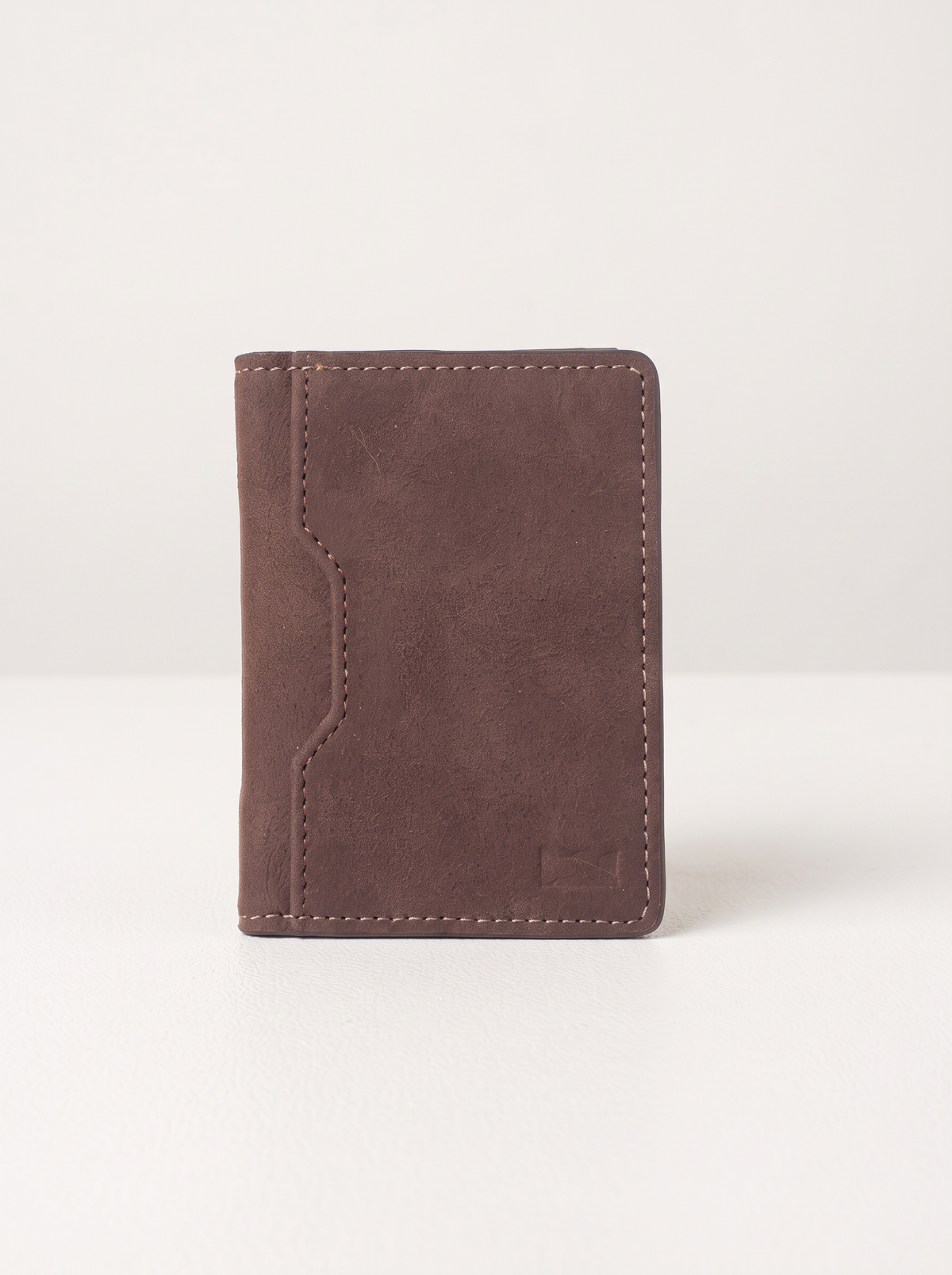 Chocolate Brown Suede Wallet