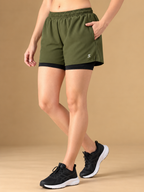 Women High-Rise Training or Gym Sports Shorts