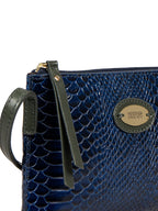 Teresa Animal Textured Leather Structured Sling Bag