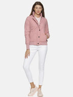 Open Front Puffer Jacket