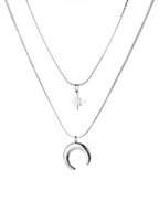 Silver-Plated Stainless Steel Minimal Chain