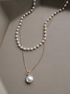 Rose Gold Plated Pearl Chain