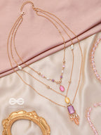 Brass Gold-Plated Layered Necklace