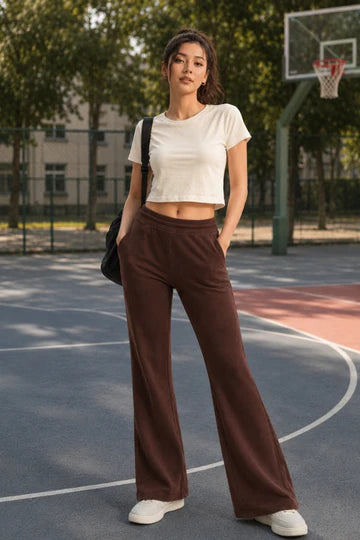 Bootcut Terry Pants