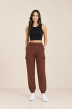 Women High-Rise Trousers
