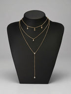 Gold-Plated Layered Necklace