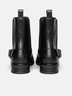 The Life Co. Women Stacked Heel Chelsea Boots with Buckle Detail