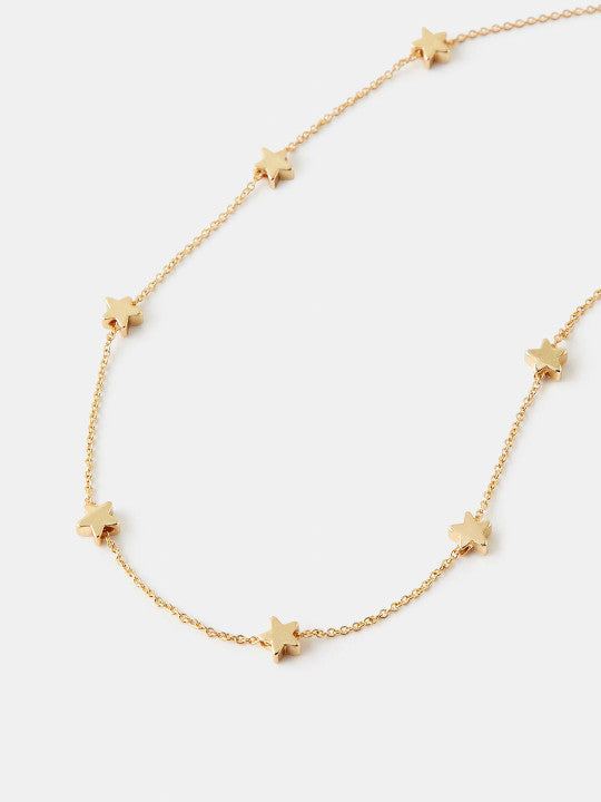 London Women's Star Station Necklace