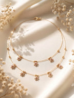Brass Gold-Plated Layered Necklace
