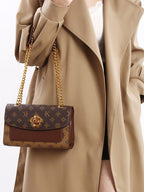 Typography Structured Sling Bag