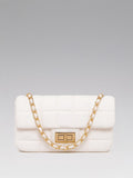 Quilted Mini Structured Shoulder Bag