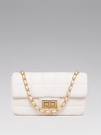 Quilted Mini Structured Shoulder Bag