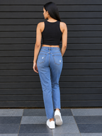 Women High-Rise Highly Distressed Light Fade Pure Cotton Jeans