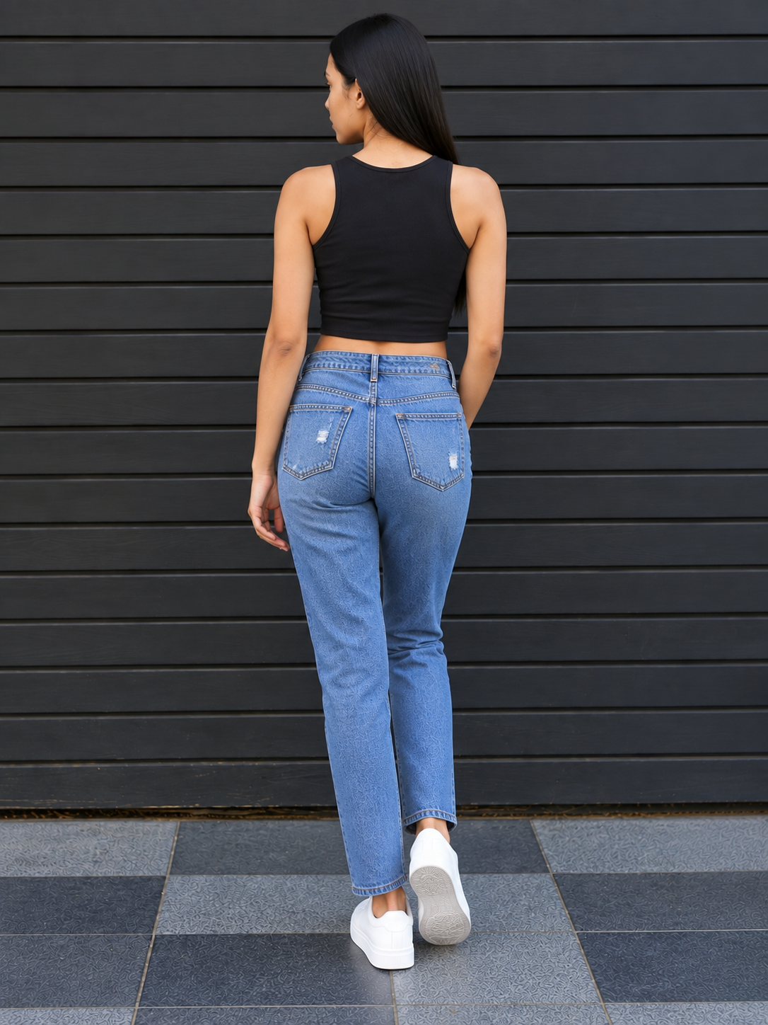 Women High-Rise Highly Distressed Light Fade Pure Cotton Jeans