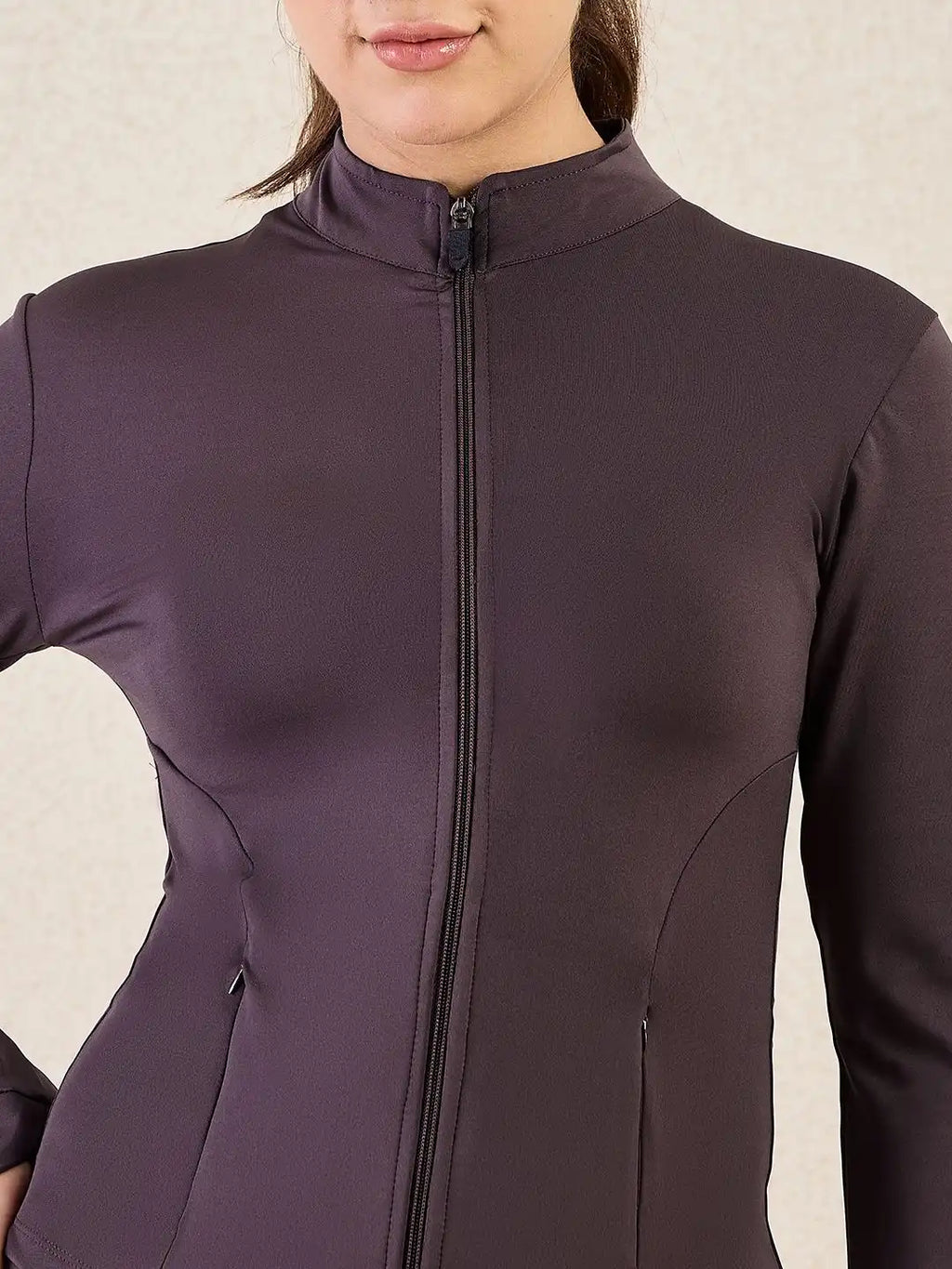 Women Lightweight Antimicrobial Training or Gym Sporty Jacket