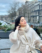 Violetta Premium Winter Capes with Fur Detailing