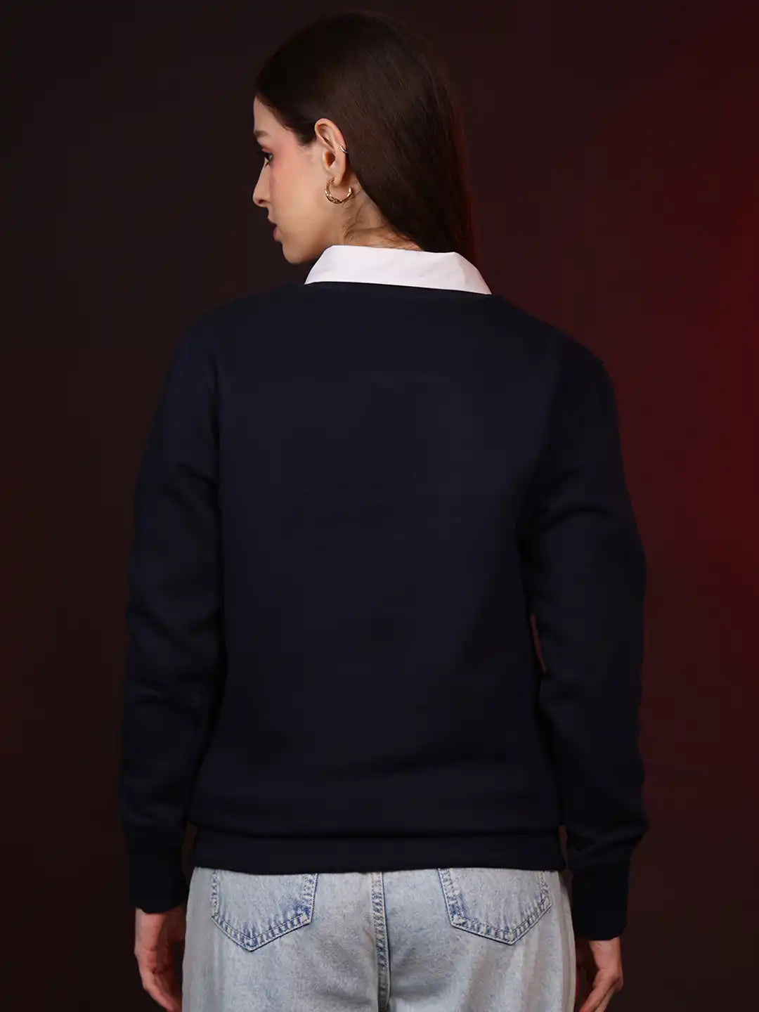 Stranger Things Printed Pure Cotton Round Neck Pullover Sweatshirt