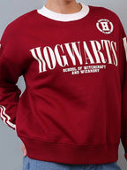 Women Harry Potter Printed Pullover Sweatshirt