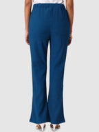 Women Self Design Flared Trousers