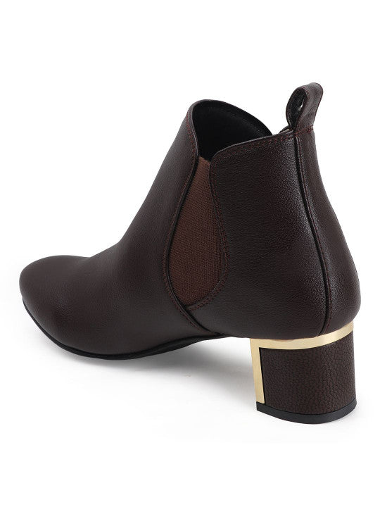 The Lifestyle Co Brown Casual Boots