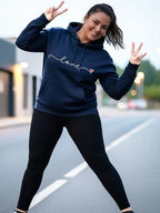 Women Printed Hooded Sweatshirt