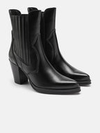 The Life Co. Women Pointed Toe Block Heel Boots