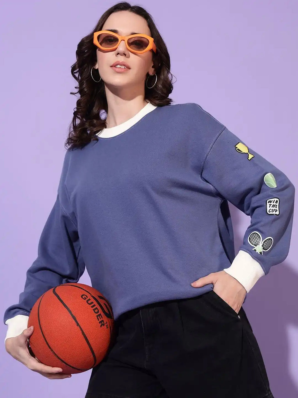 Women Printed Sweatshirt