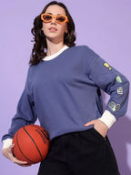 Women Printed Sweatshirt