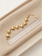 Women Gold-Plated Link Bracelet