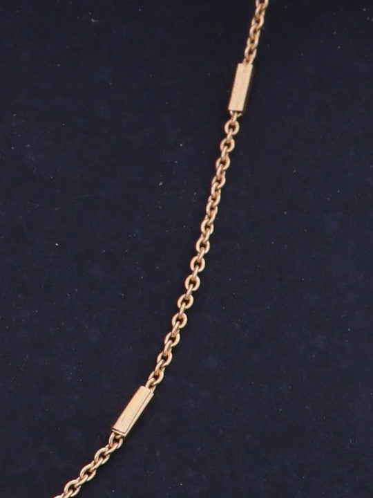 Brass Gold-Plated Necklace