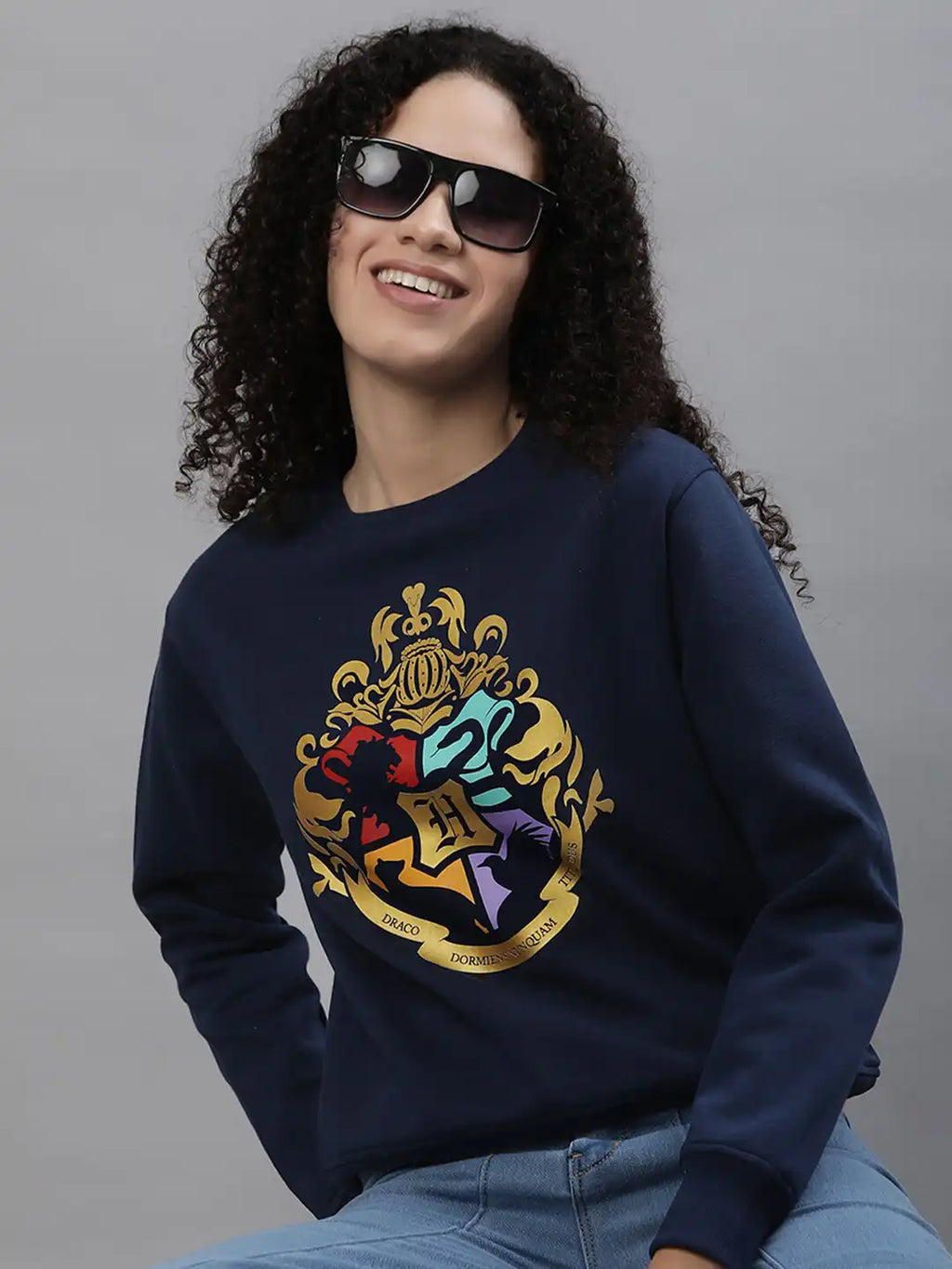 Harry Potter Printed Cotton Sweatshirt
