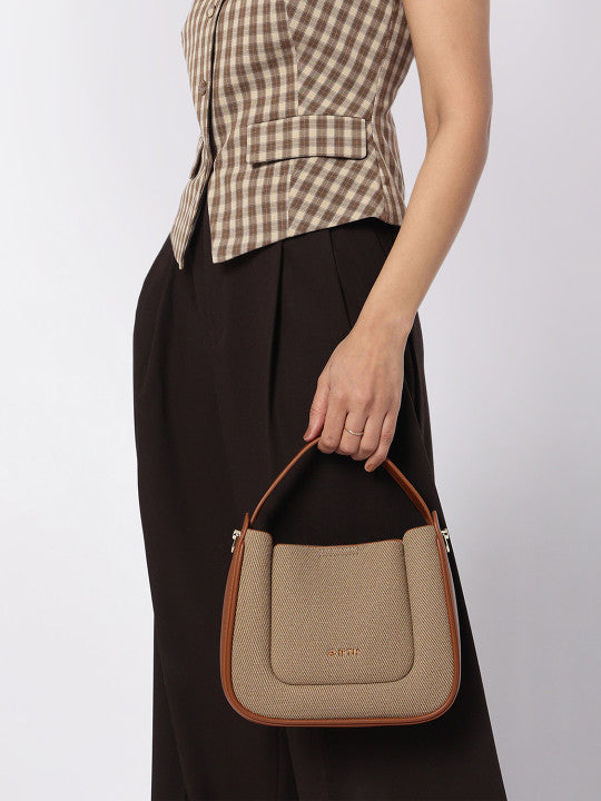 Rowan Detachable Strap Structured Handheld Bag