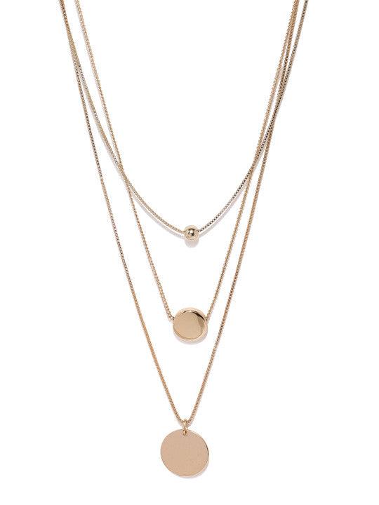 Gold-Toned Layered Necklace