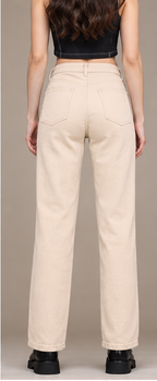 The Life Co. Women Straight Fit Stretchable Jeans