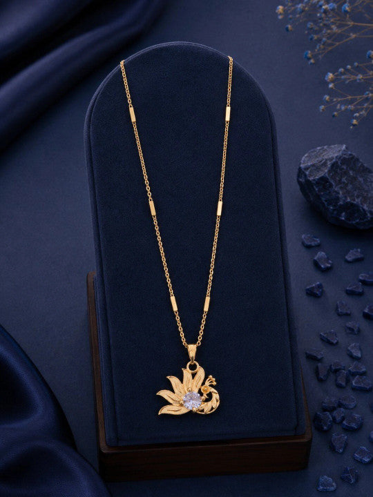 Brass Gold-Plated Necklace