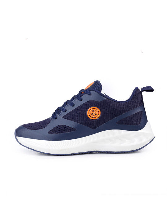 Women Blue Mesh Non-Marking Casual Sports Shoes
