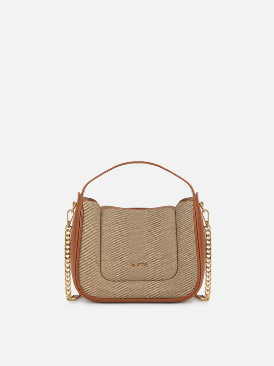 Rowan Detachable Strap Structured Handheld Bag