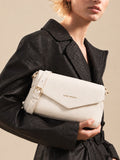 Leather Structured Sling Bag