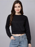 Round Neck Fleece Sweatshirt