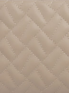 Quilted Structured Sling Bag