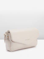 Leather Structured Sling Bag
