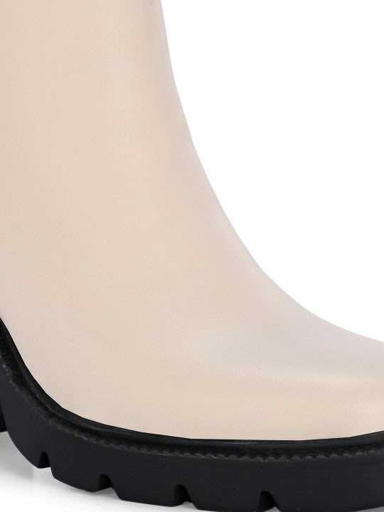 The Lifestyle Co Women Chelsea Round Toe Boots