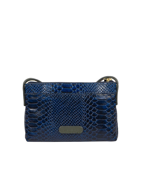 Teresa Animal Textured Leather Structured Sling Bag